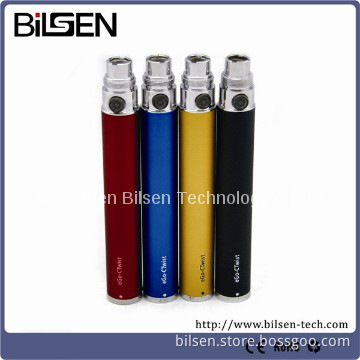 Hot selling e cigarette battery variable voltage ego c twist battery